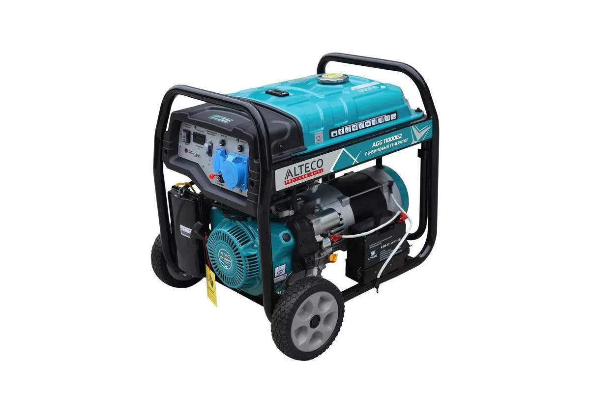 Бензиновый генератор 0.9 кВт Carver PPG-1200 220В ручной однофазный четырехтактный