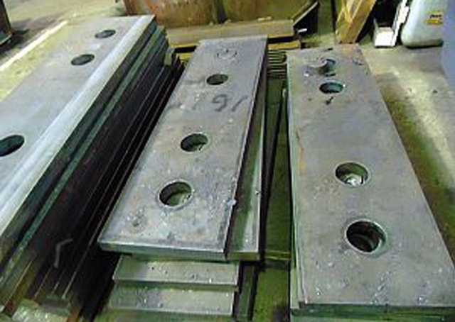 Плита анкерная литая 110х270х550 ст3пс2