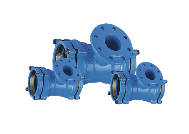 Чугунные тройники раструб-фланец System 2000 110х100 PN 16