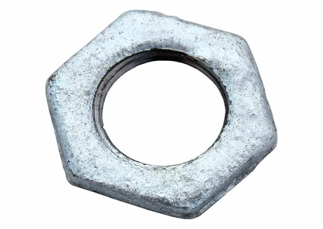 Контргайка оцинкованная Ду 32 (1 1/4") стальная