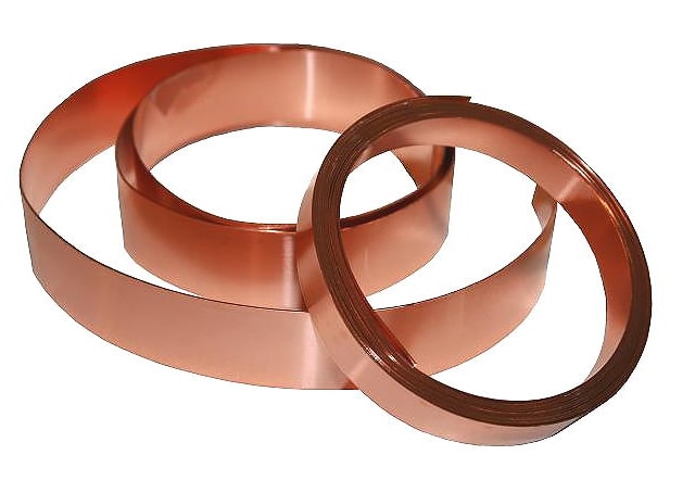 Медная лента 0.1х104 М2РП