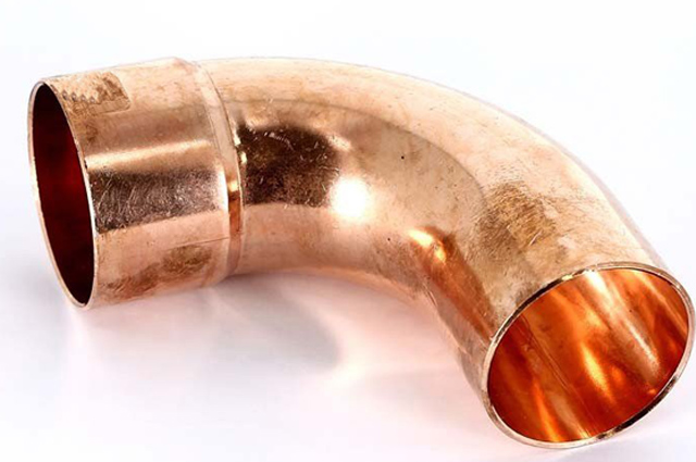  Медный однораструбный отвод 45 ̊ 1 5/8