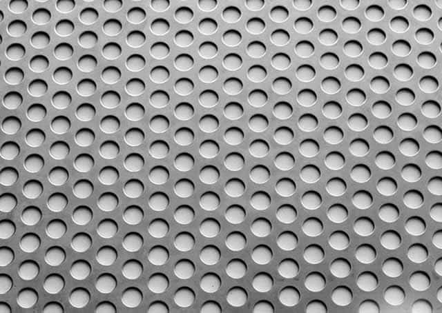 Перфорированный алюминиевый лист 7.5х2000х2000 мм А0