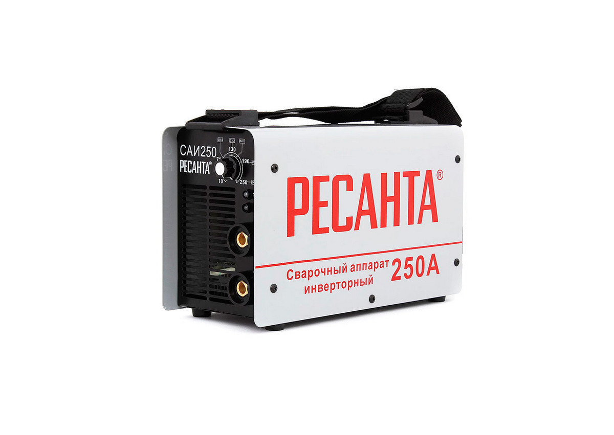Сварочный инвертор ручной РЕСАНТА САИ-250 140-260В